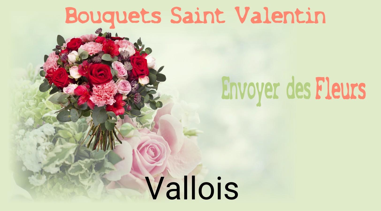 Roses de Saint-Valentin livrées à Vallois